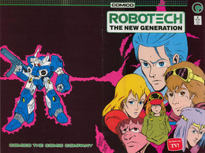 Robotech: The New Generation #4 - back issue - $4.00