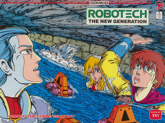 Robotech: The New Generation #5 - back issue - $4.00