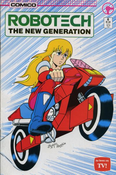 Robotech: The New Generation #6 - back issue - $4.00