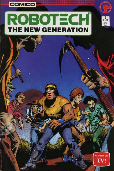 Robotech: The New Generation #7 - back issue - $4.00