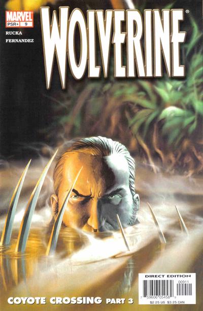 Wolverine #9 Direct Edition - back issue - $4.00