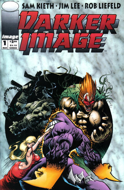 Darker Image #1 Direct; The Maxx trading card - reader copy - $4.00