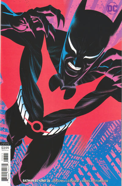 Batman Beyond #36 Francis Manapul Cover - back issue - $15.00