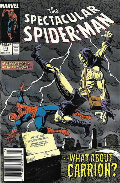 The Spectacular Spider-Man 1976 #149 Newsstand ed. - back issue - $4.00