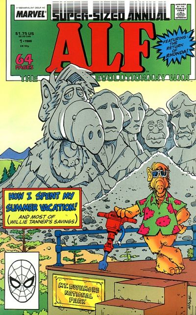Alf Annual #1 Direct ed. - back issue - $4.00