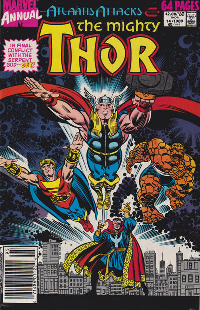 Thor Annual 1966 #14 Newsstand ed. - back issue - $3.00