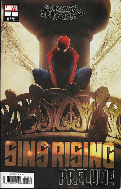 Amazing Spider-Man: Sins Rising Prelude #1 BossLogic Variant - back issue - $6.00