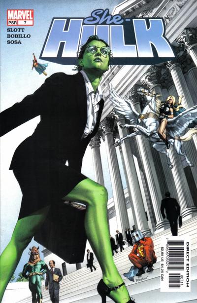 She-Hulk #7 - back issue - $4.00