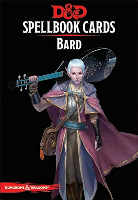 Dungeons and Dragons RPG: Bard Spellbook Deck 128 cards