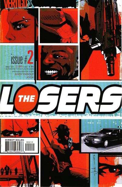 The Losers #2 - back issue - $4.00