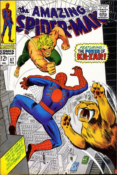 The Amazing Spider-Man 1963 #57 - reader copy - $25.00
