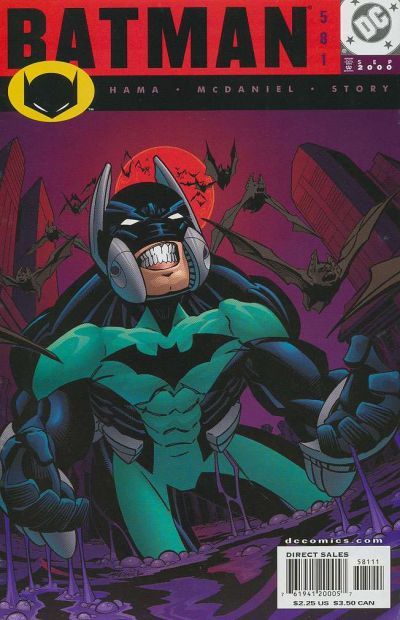 Batman #581 Direct Sales - back issue - $4.00