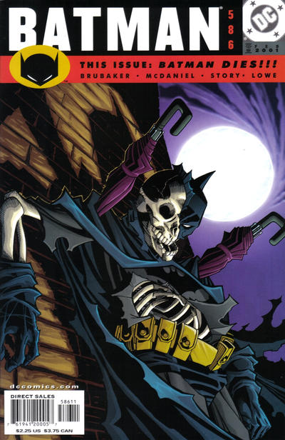 Batman #586 Direct Sales - back issue - $4.00