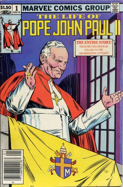 The Life of Pope John Paul II 1982 #1 Newsstand ed. - back issue - $16.00