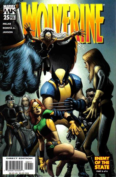 Wolverine #25 Direct Edition - back issue - $4.00