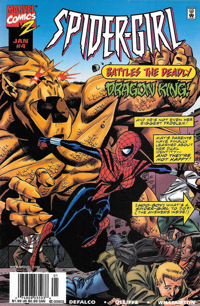 Spider-Girl 1998 #4 Newsstand ed. - back issue - $4.00