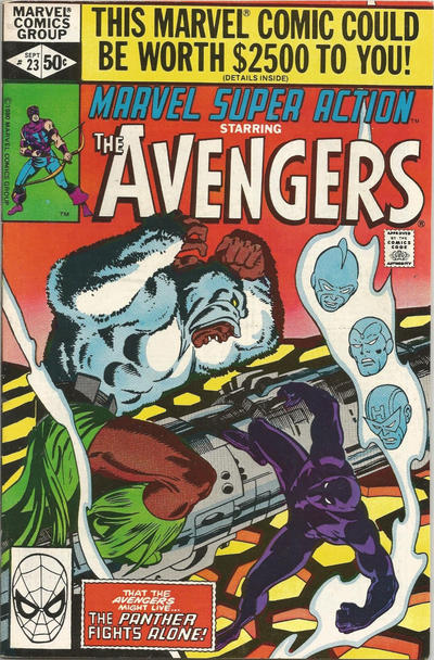 Marvel Super Action 1977 #23 Direct ed. - back issue - $7.00