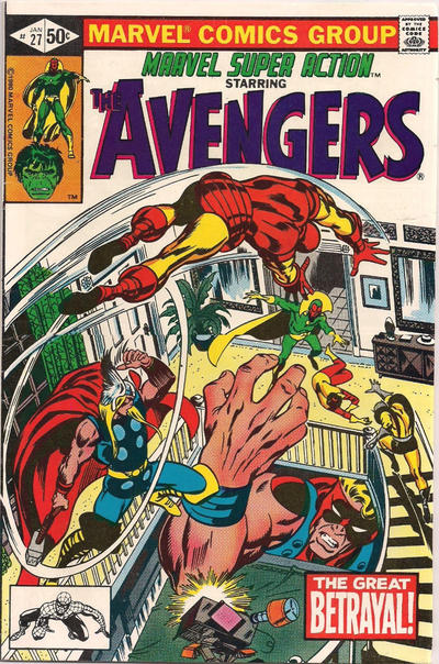 Marvel Super Action 1977 #27 Direct ed. - back issue - $7.00