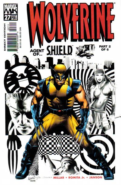 Wolverine #27 Land Cover - back issue - $4.00