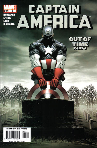 Captain America #4 Direct Edition - back issue - $4.00
