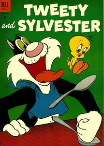 Tweety and Sylvester #5 - 7.5 - $55.00
