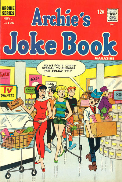 Archie's Joke Book Magazine #106 - back issue - $4.00