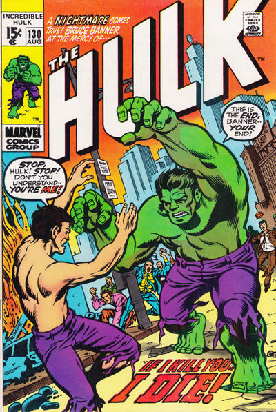 The Incredible Hulk 1968 #130 - No Condition Defined - $6.00