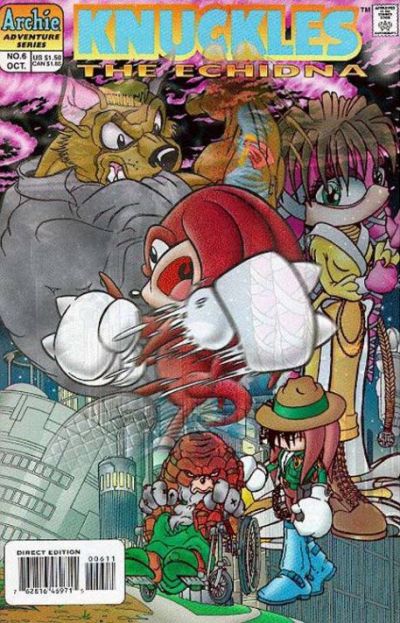 Knuckles the Echidna #6 - reader copy - $4.00