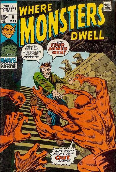 Where Monsters Dwell #8 - reader copy - $5.00