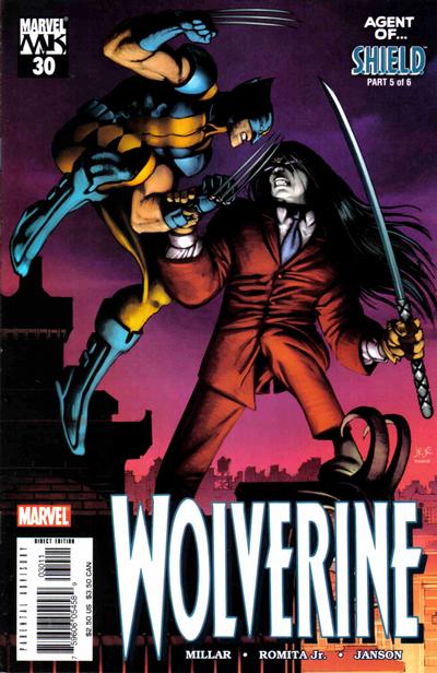 Wolverine #30 Direct Edition - back issue - $4.00