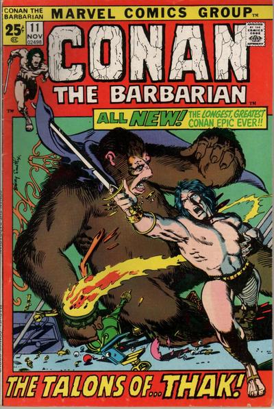 Conan the Barbarian 1970 #11 - 7.5 - $39.00