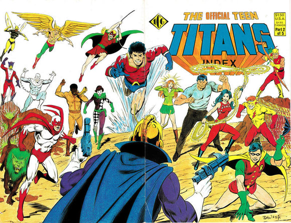 The Official Teen Titans Index 1985 #2 - back issue - $4.00