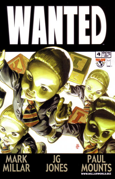 Wanted #4 Regular Cover - back issue - $4.00