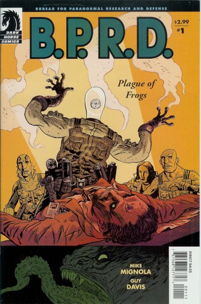B.P.R.D., Plague of Frogs #1 - back issue - $3.00