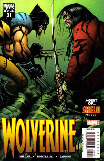 Wolverine #31 Direct Edition - back issue - $4.00