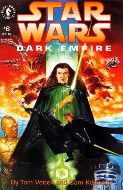 Star Wars: Dark Empire #6 - back issue - $5.00