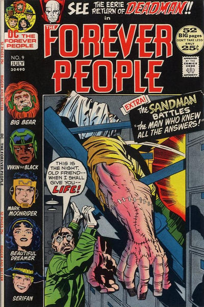 The Forever People 1971 #9 - back issue - $13.00