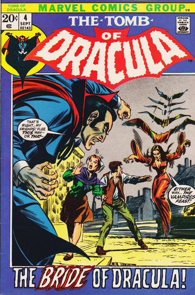 Tomb of Dracula 1972 #4 - 8.5 - $44.00