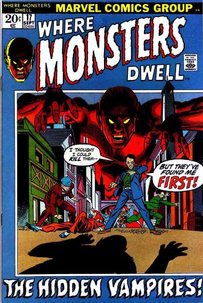 Where Monsters Dwell 1970 #17 - reader copy - $7.00