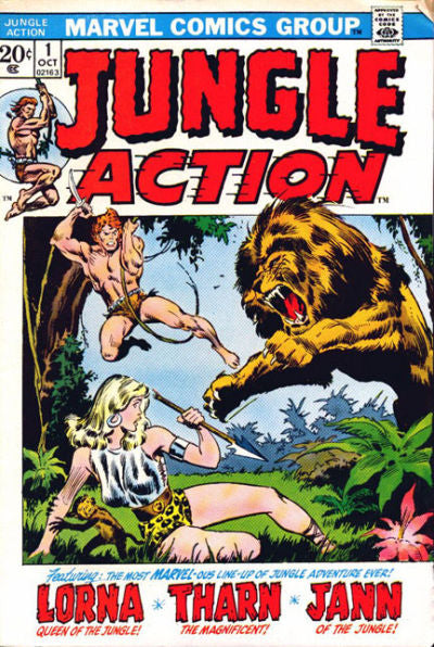 Jungle Action 1972 #1 - 8.0 - $19.00