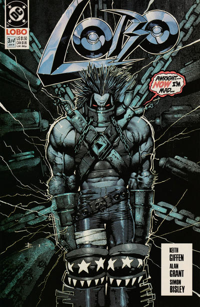 Lobo 1990 #3 Direct ed. - back issue - $6.00