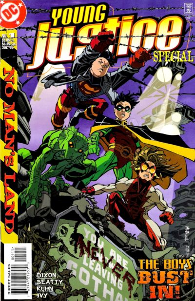 Young Justice in No Man's Land 1999 #1 - back issue - $4.00
