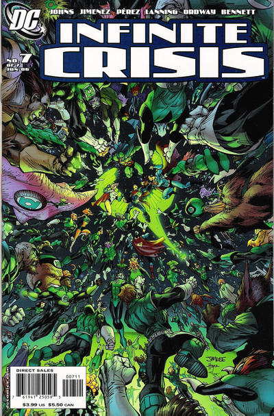Infinite Crisis #7 Jim Lee / Sandra Hope Cover - back issue - $4.00