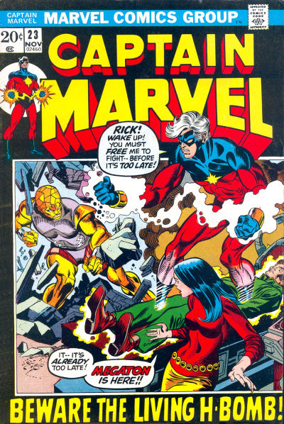 Captain Marvel 1968 #23 - back issue - $8.00