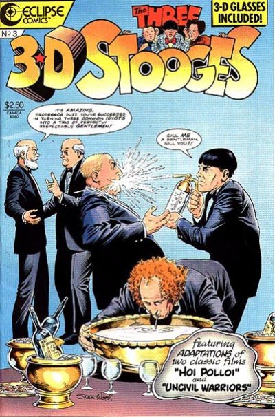 Three-D Three Stooges 1986 #3 - back issue - $5.00