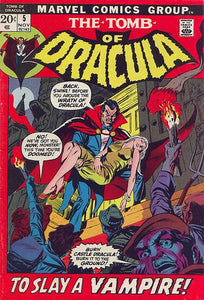 Tomb of Dracula 1972 #5 - 7.5 - $33.00
