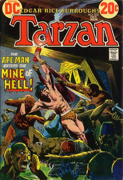 Tarzan 1972 #215 - back issue - $7.00