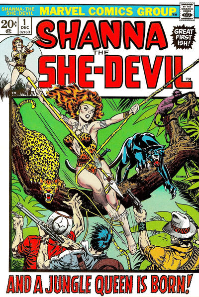 Shanna, the She-Devil 1972 #1 - 7.5 - $75.00