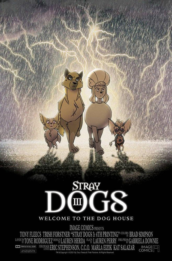 STRAY DOGS #3 4TH PTG