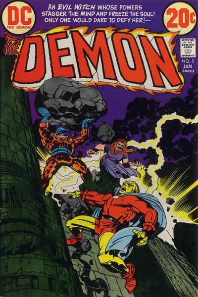 The Demon 1972 #5 - 8.0 - $13.00